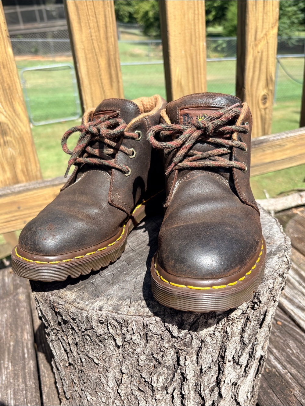 Dr. Martens Vintage 8057 Brown Chukka Boots Made in England men’s 5 women’s 6.5